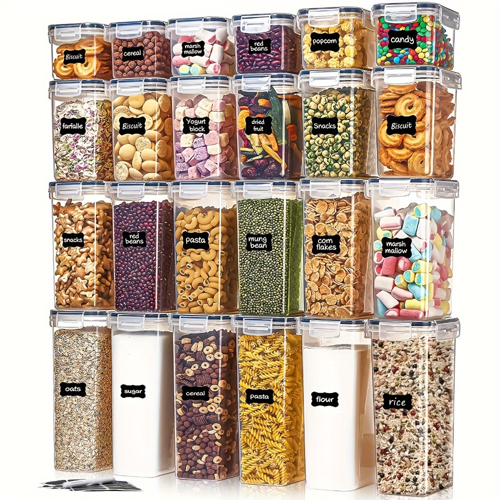 Food Storage Airtight - 24Pcs Food Storage Containers 12 Boxes