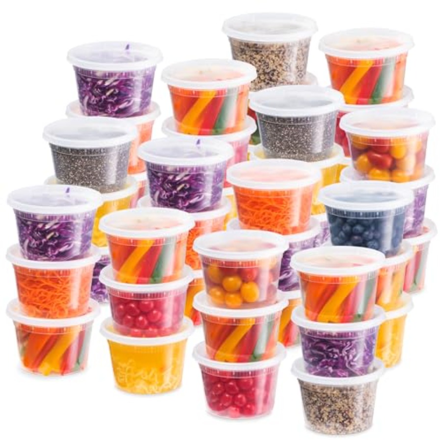Food Storage Aluminum Containers - Plastic Deli Food Storage Containers With