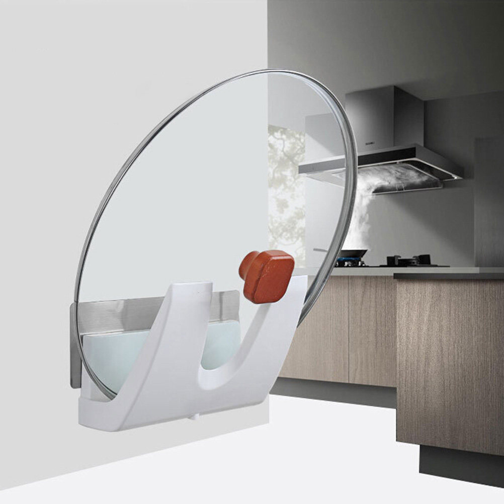 Food Storage Rack For Kitchen - Pan Cover Rack ABS Small Size