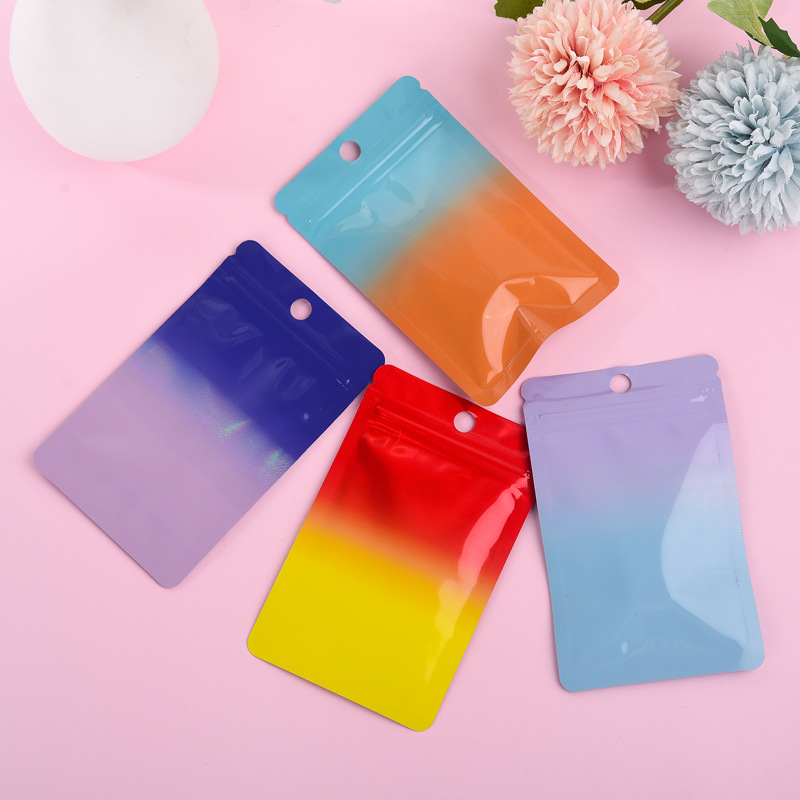 1000Pcs Laser Color Gradient Z - đánh giá và giá Food Storage Mylar Bags
