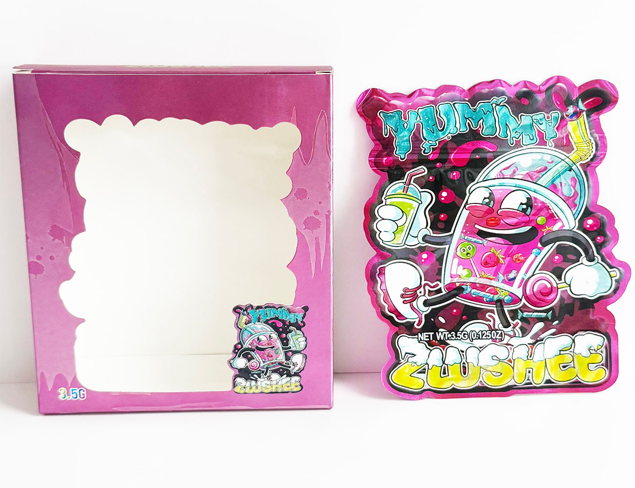3.5g Die Cut Special Irregular - đánh giá và giá Food Storage Mylar Bags