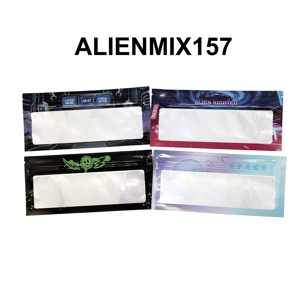 1g Alien Graffiti Mylar Bags W - đánh giá và giá Food Storage Mylar Bags