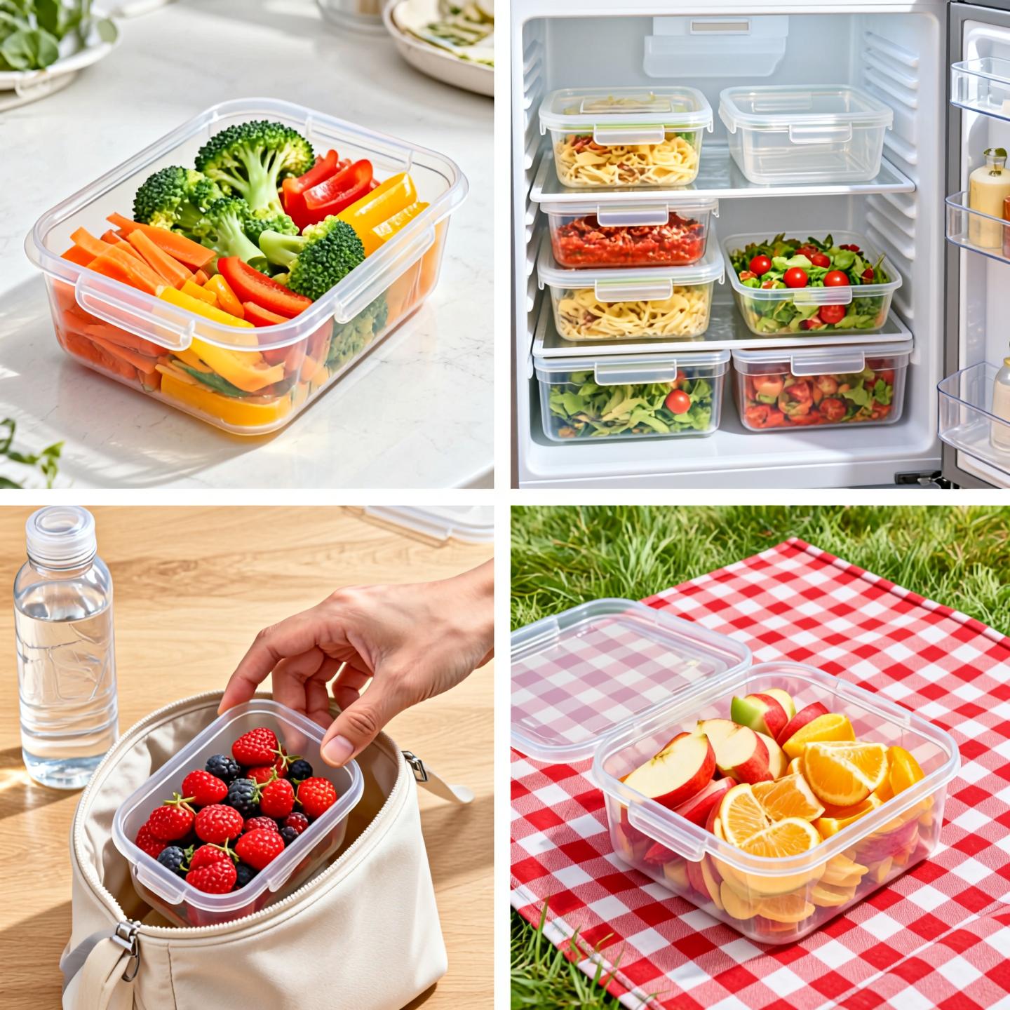 40 Pcs Airtight Food Storage C - đánh giá và giá Stackable Pantry Bin
