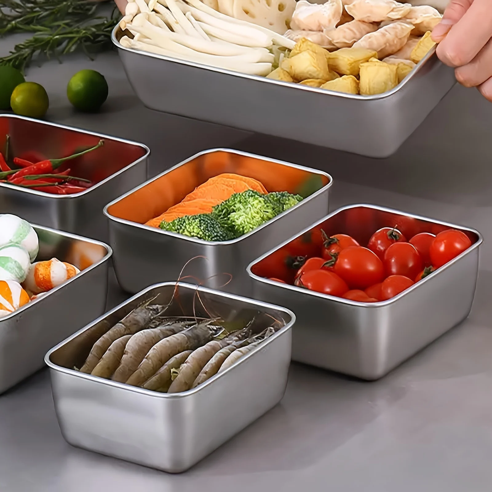 Stainless Steel Food Storage C - đánh giá và giá Food Storage Aluminum Containers
