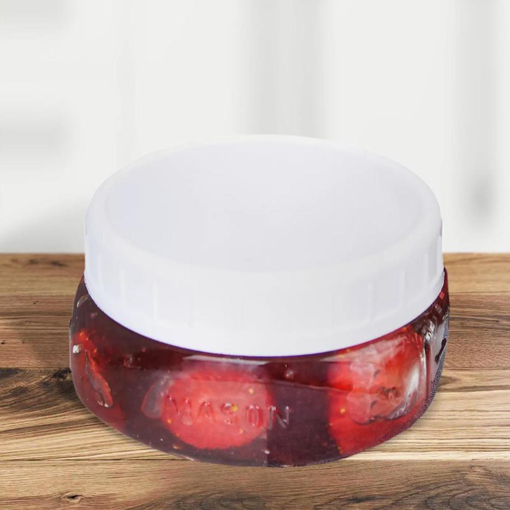 1/16pcs Reusable 86mm Plastic  - đánh giá và giá Mason Jar Wide Mouth