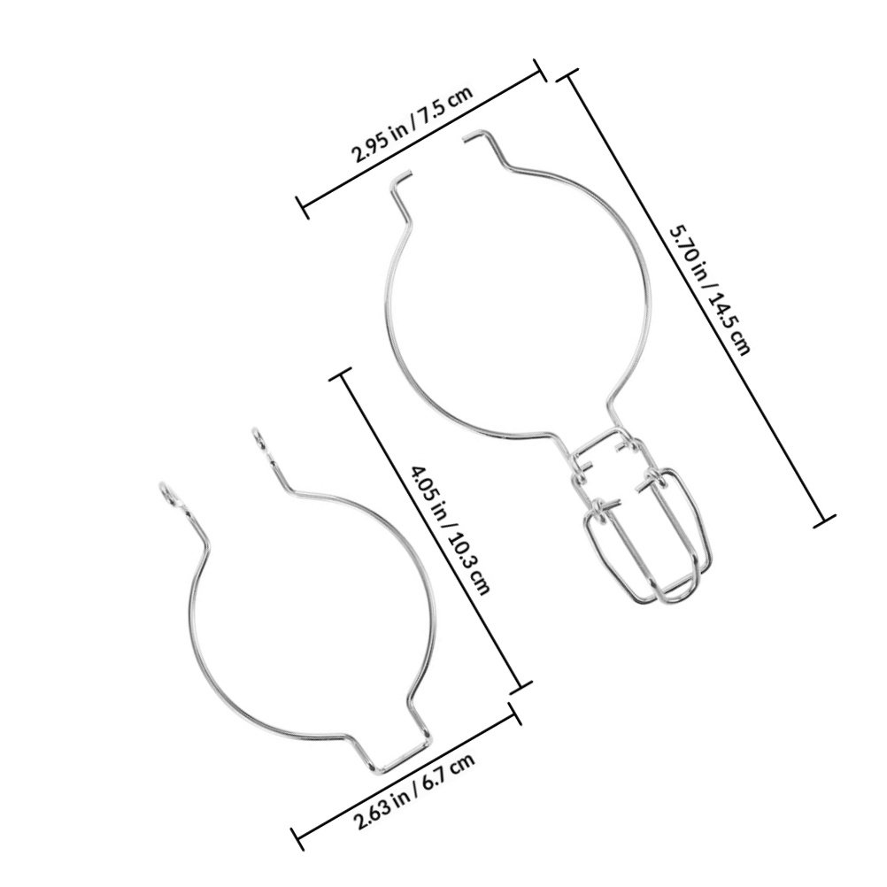 4Pcs Stainless Steel Spring Cl - đánh giá và giá Mason Jar Wide Mouth