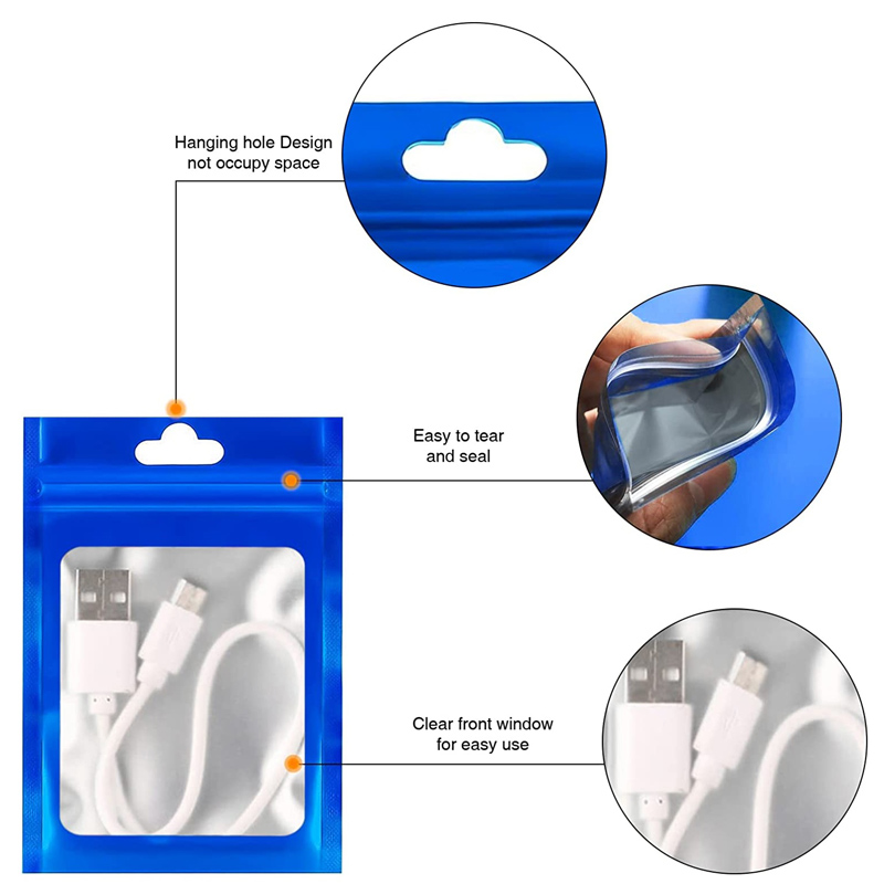 1000Pcs Blue Mylar Bags Reseal - đánh giá và giá Food Storage Mylar Bags