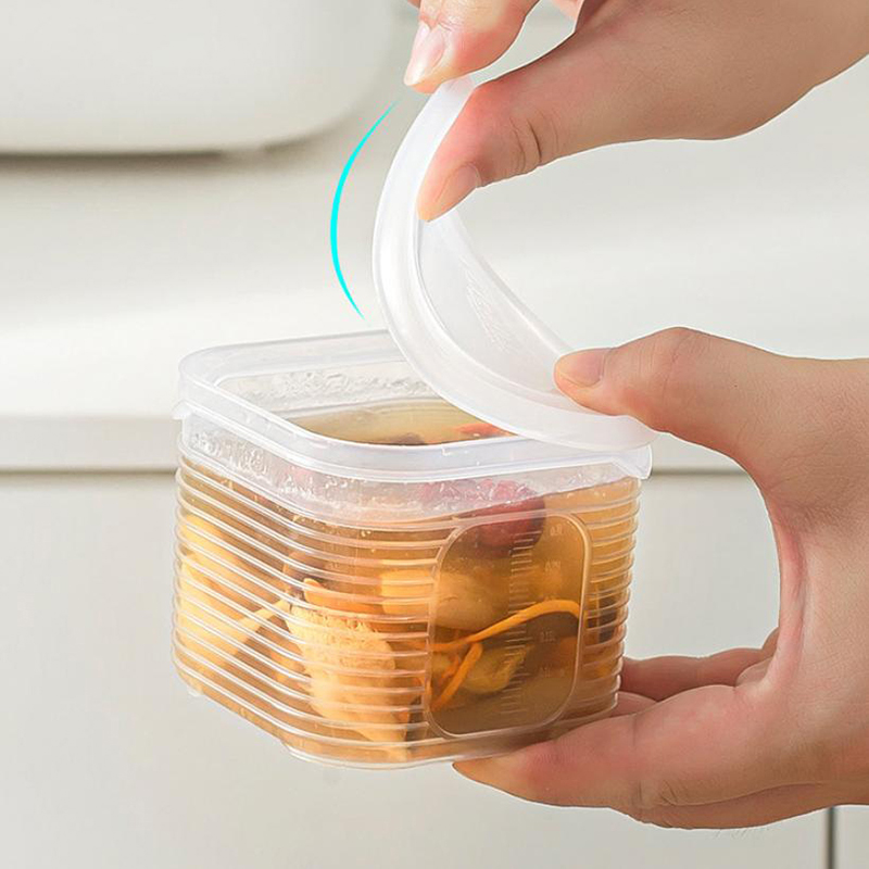 6-Grids Food Storage Container - đánh giá và giá Food Storage Jars With Lids