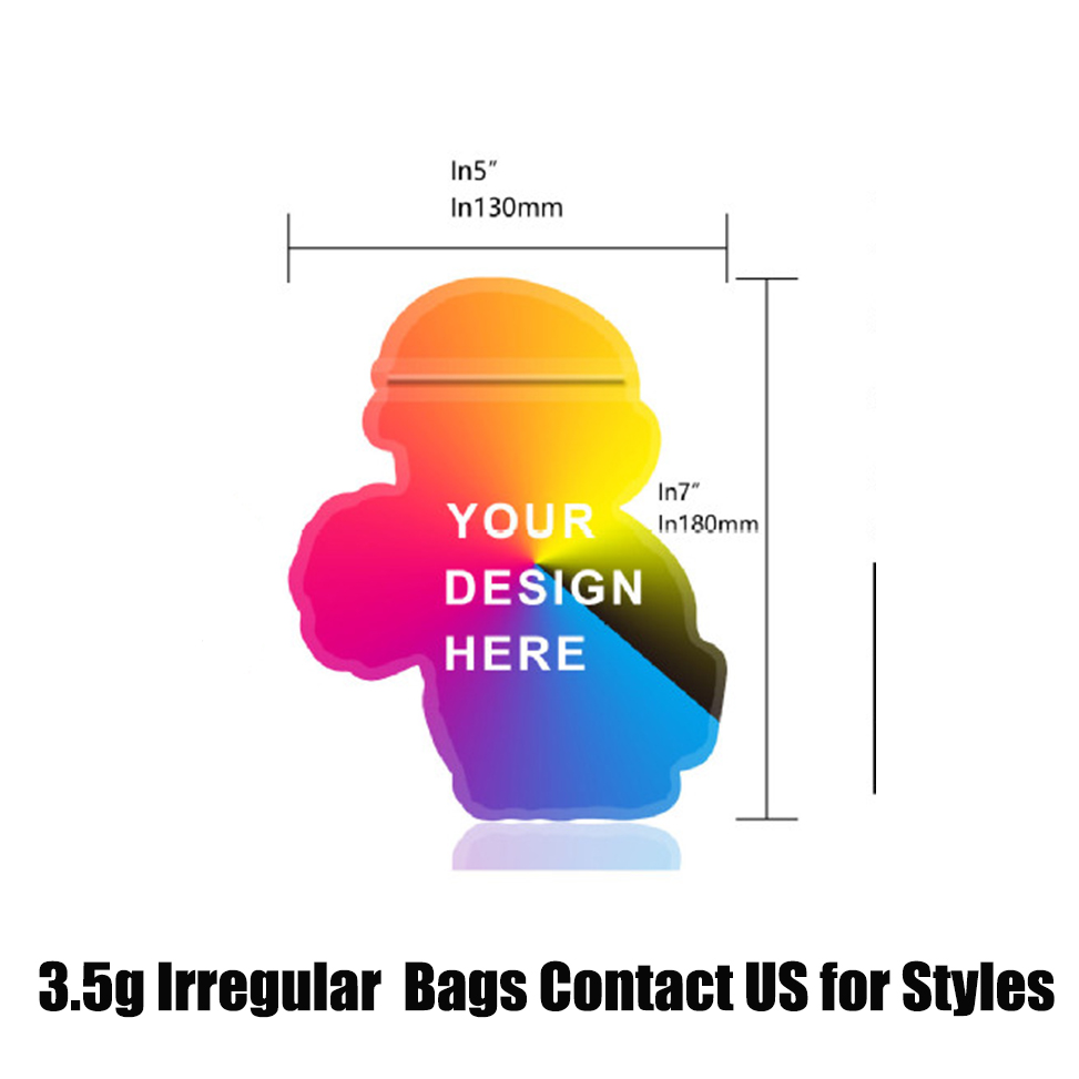 Custom 1G 3.5G 7G 14G 28G Myla - đánh giá và giá Food Storage Mylar Bags