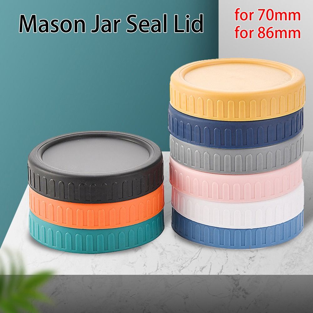 6Pcs 70mm 86mm Mason Jar Lids  - đánh giá và giá Mason Jar Wide Mouth