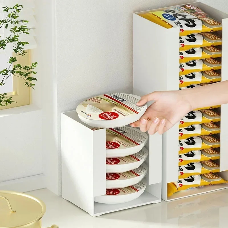 Instant Noodle Storage Box Mul - đánh giá và giá Stackable Pantry Bin