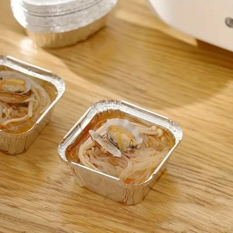 20/40Pcs Square Disposable Alu - đánh giá và giá Food Storage Aluminum Containers