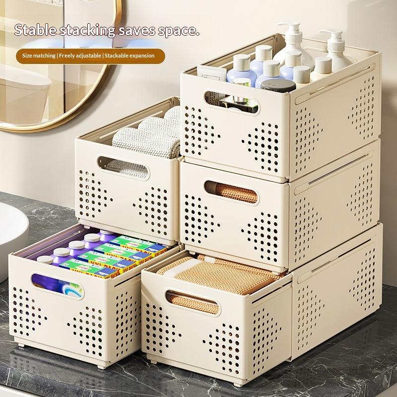 ●Retractable Plastic Cabinet S - đánh giá và giá Stackable Pantry Bin