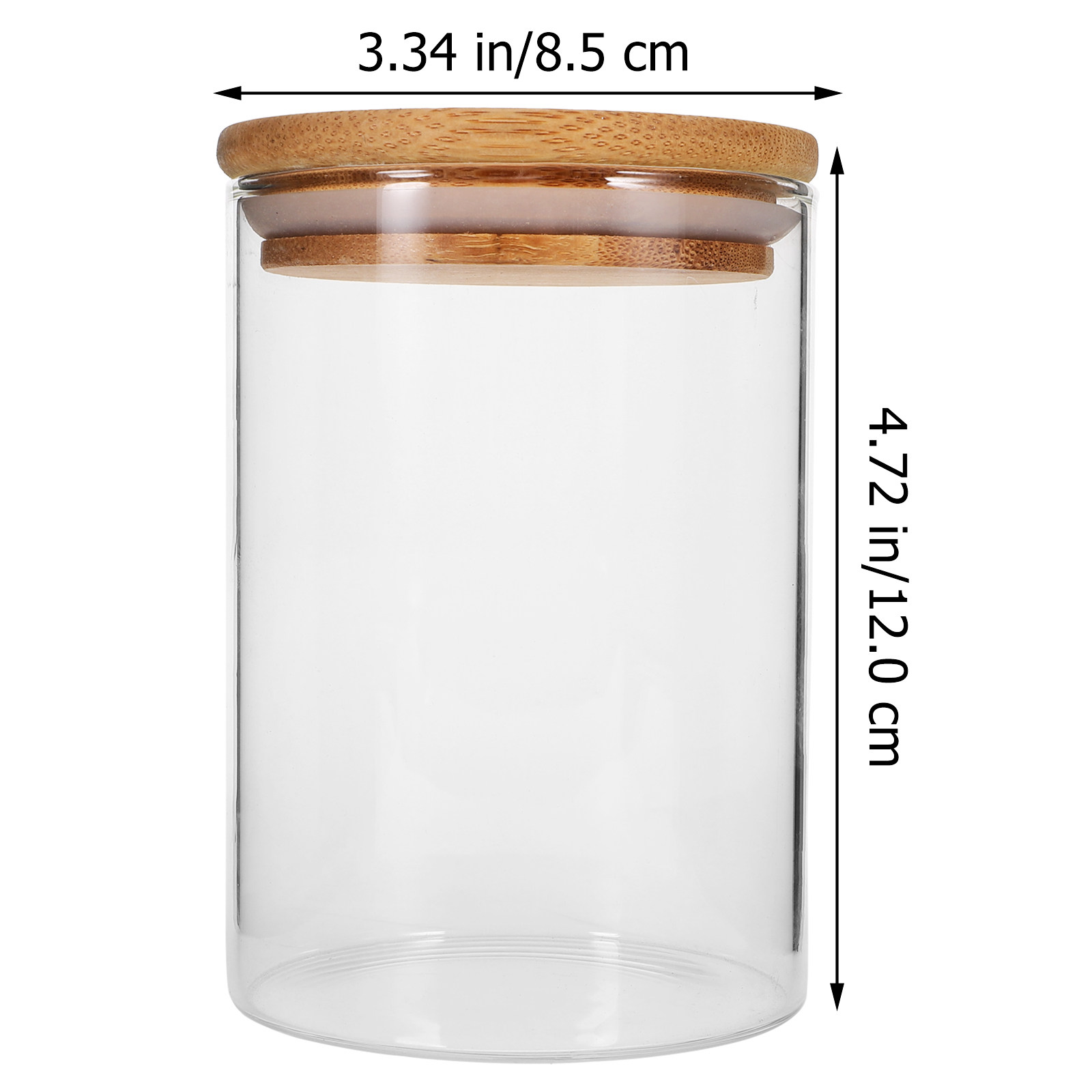 3Pcs Airtight Glass Storage Ja - đánh giá và giá Food Storage Jars With Lids