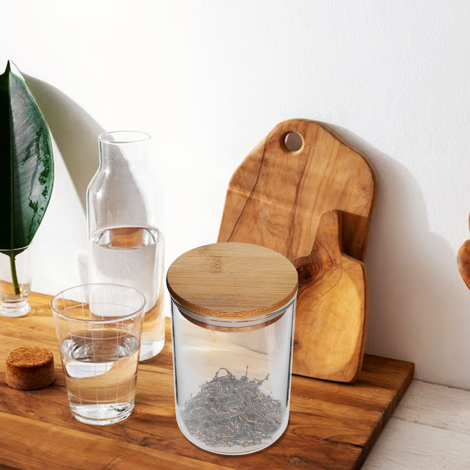 3Pcs Airtight Glass Storage Ja - đánh giá và giá Food Storage Jars With Lids