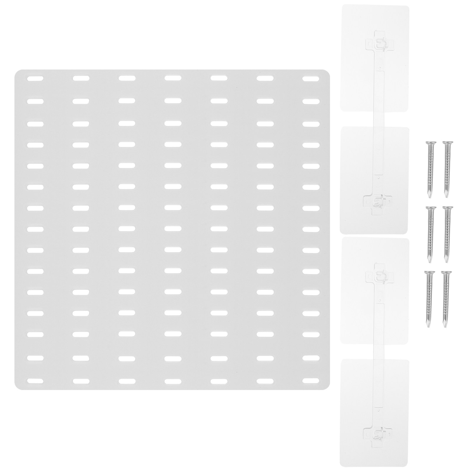 1Pcs Wall-Mounted Hole Board S - đánh giá và giá Food Storage Rack For Kitchen