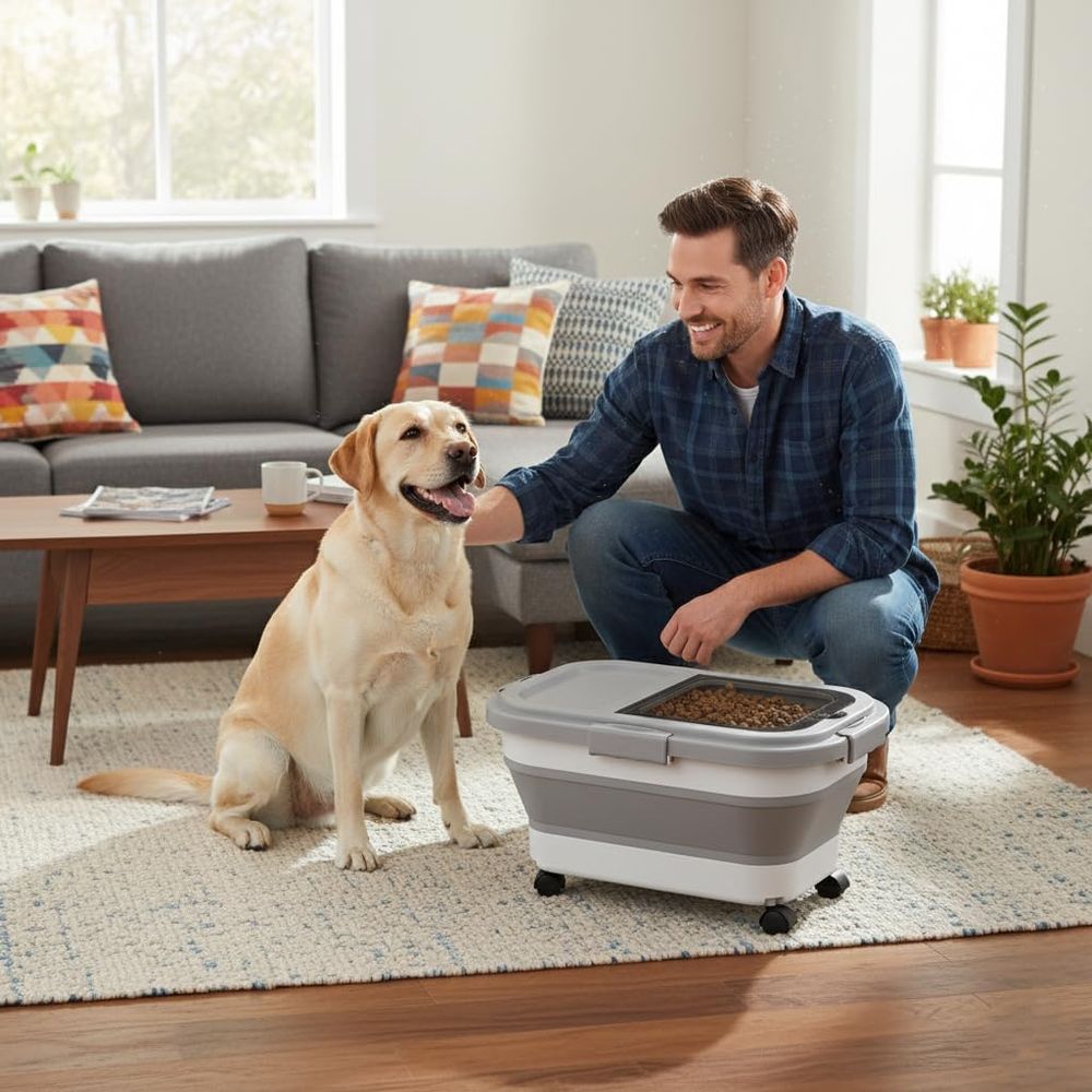 15 Lbs Dog/Cat Food Storage Co - đánh giá và giá Food Storage Pet