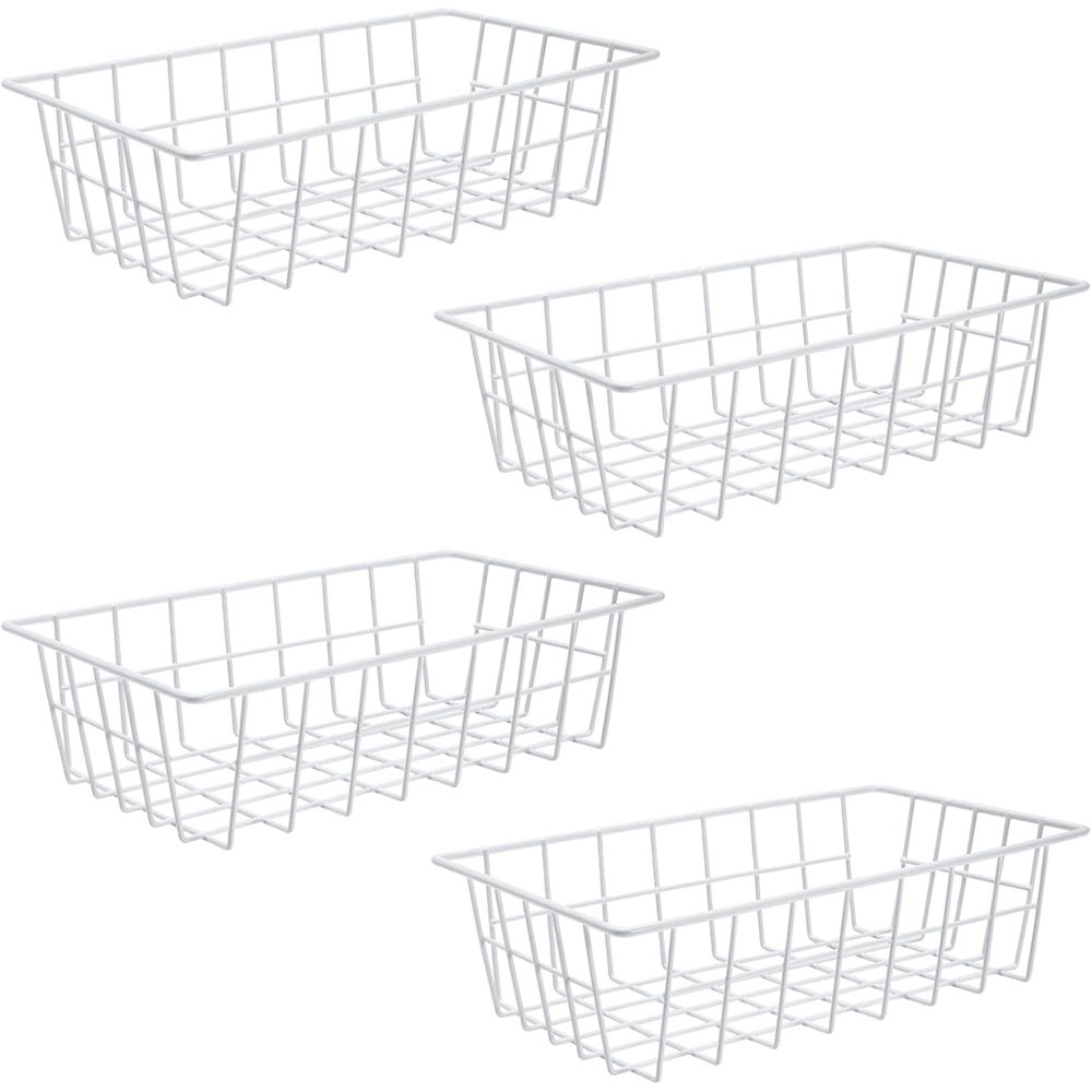 Organizer Bins Metal Wire Stor - đánh giá và giá Stackable Pantry Bin