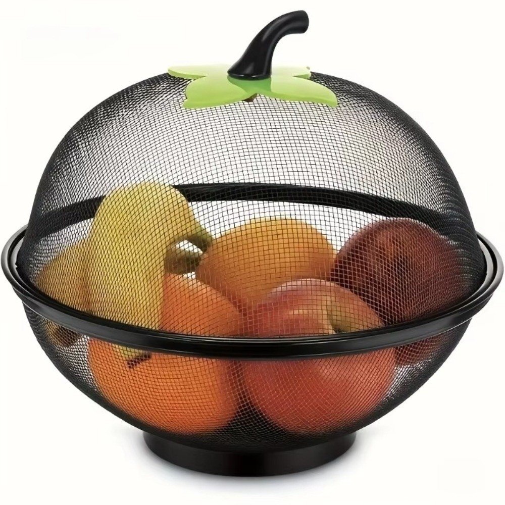 with Mesh Cover Metal Fruit Ba - đánh giá và giá Food Storage Rack For Kitchen