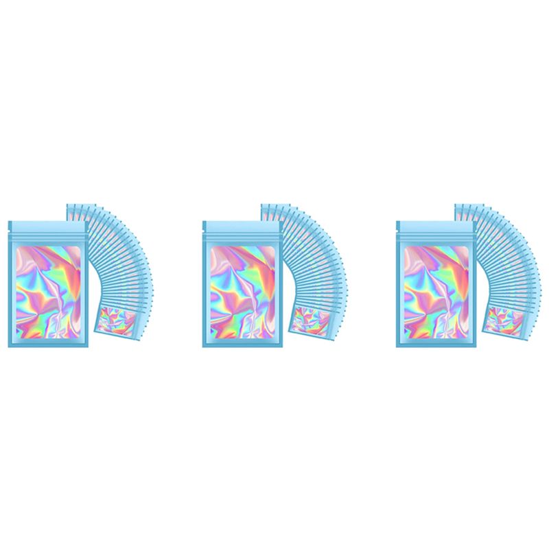 ABWZ-300Pcs Resealable Hologra - đánh giá và giá Food Storage Mylar Bags