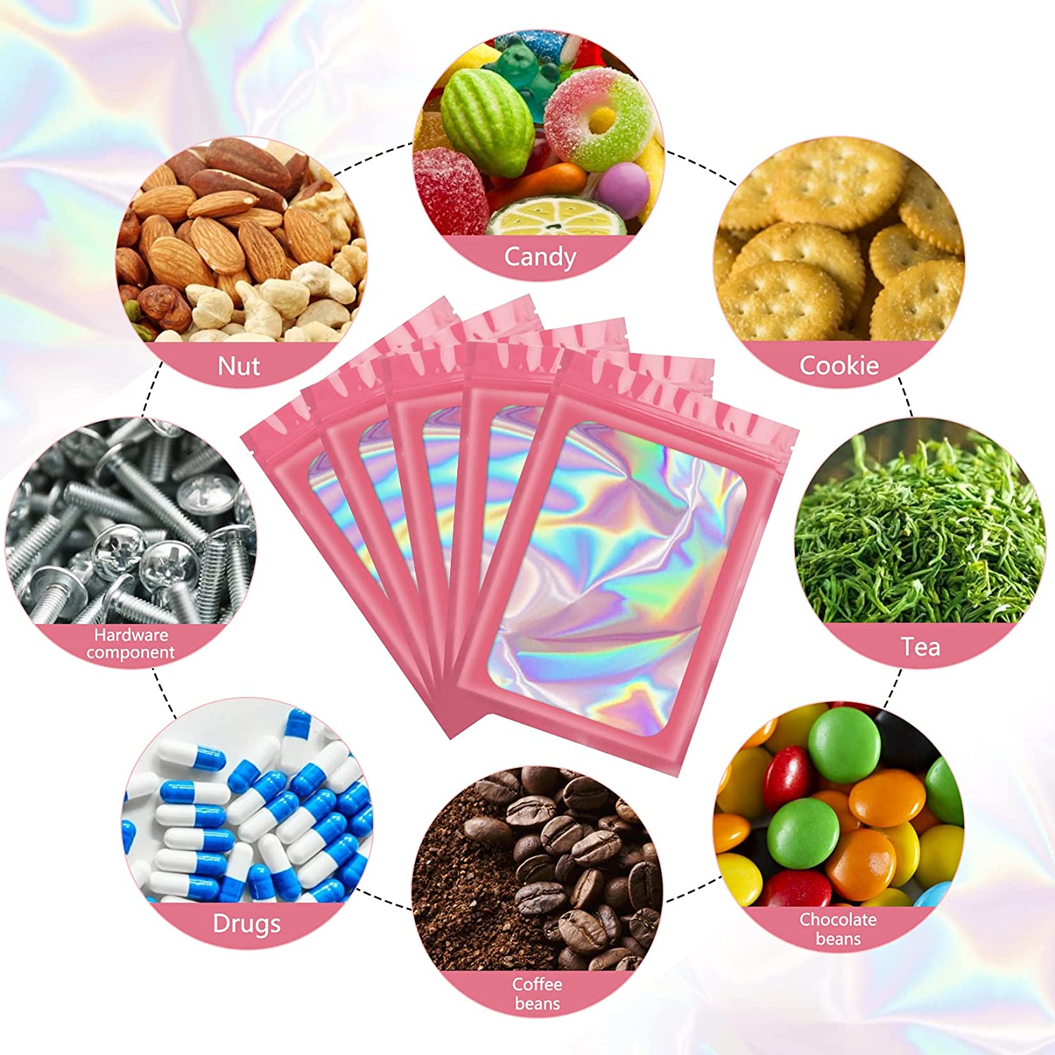 Bộ 50 Mùi Chống Mylar Túi Nhìn - đánh giá và giá Food Storage Mylar Bags