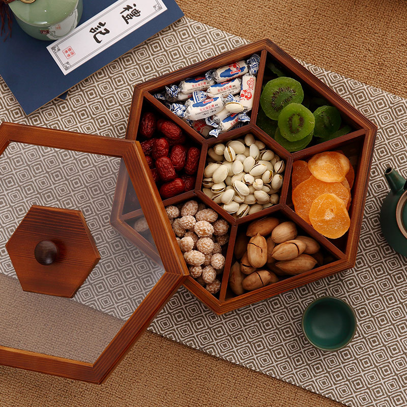 New Wood Candy Biscuit Storage - đánh giá và giá Food Storage Jars With Lids
