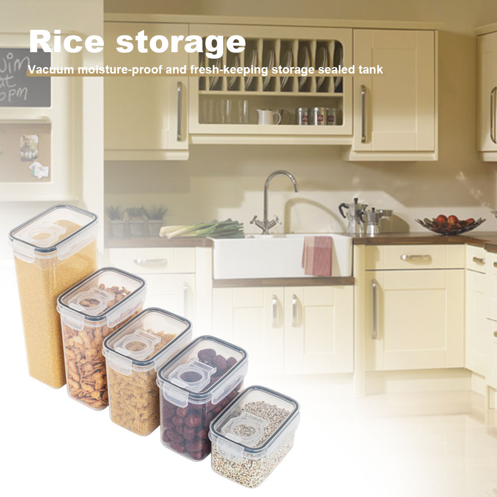 Sealed Plastic Food Storage Bo - đánh giá và giá Food Storage Jars With Lids