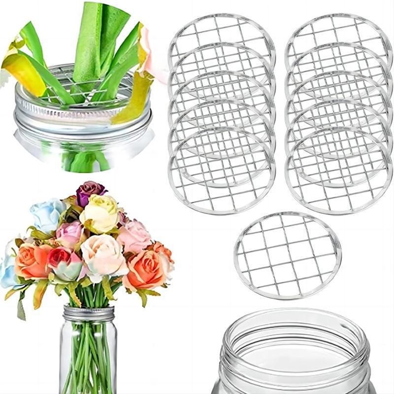 Floral Arrangement Organizer W - đánh giá và giá Mason Jar Wide Mouth